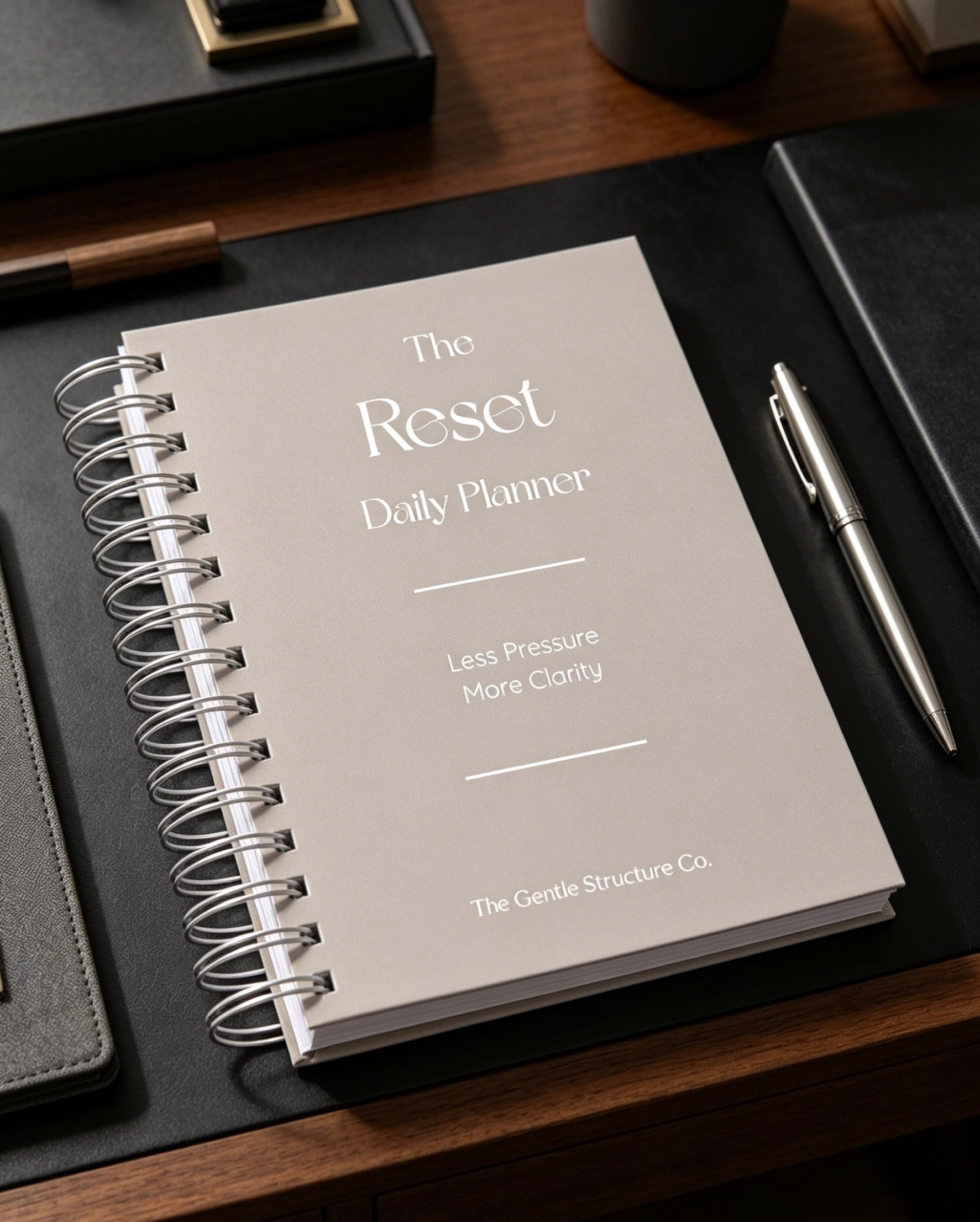 The Reset Daily Planner - Beige