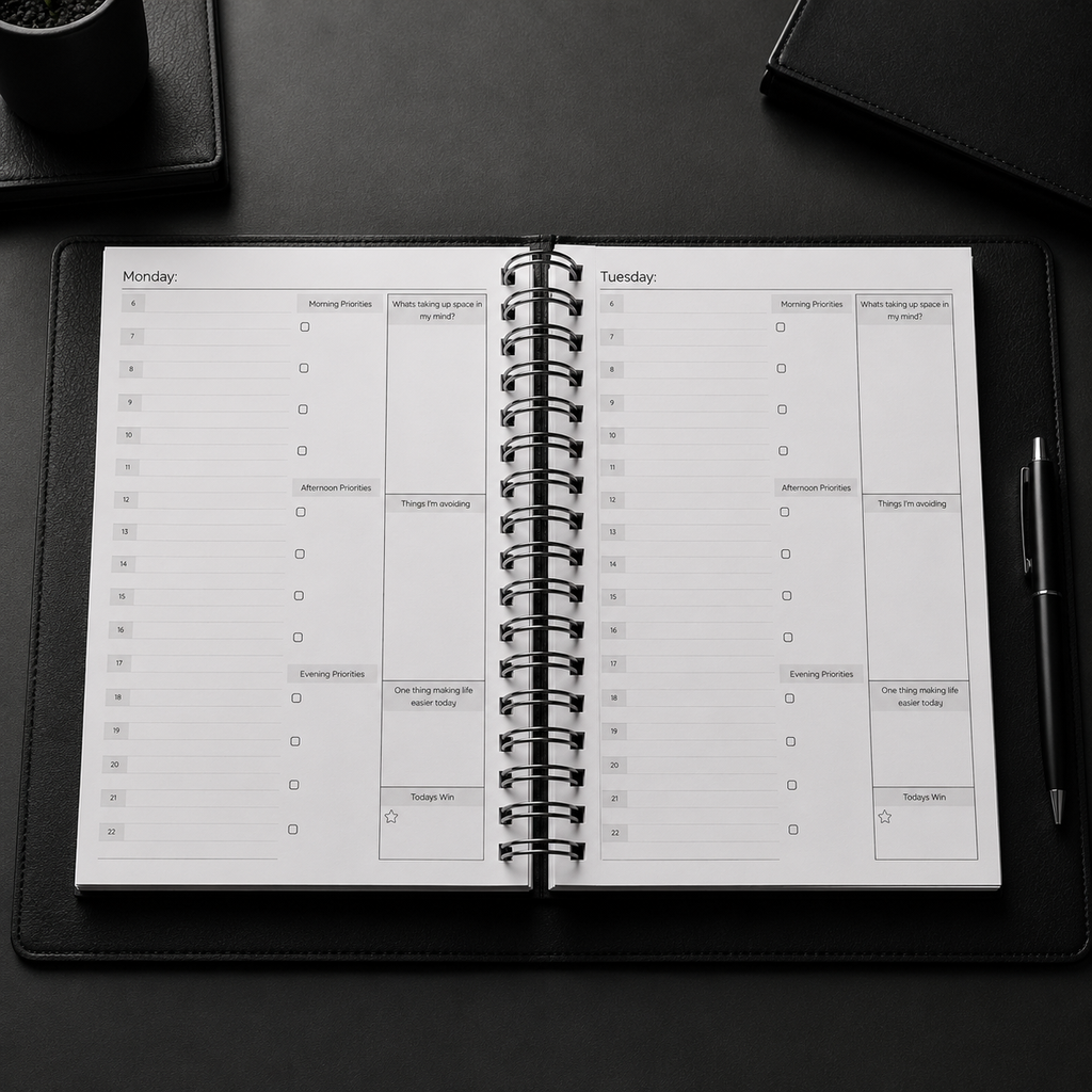 The Reset Daily Planner - Beige